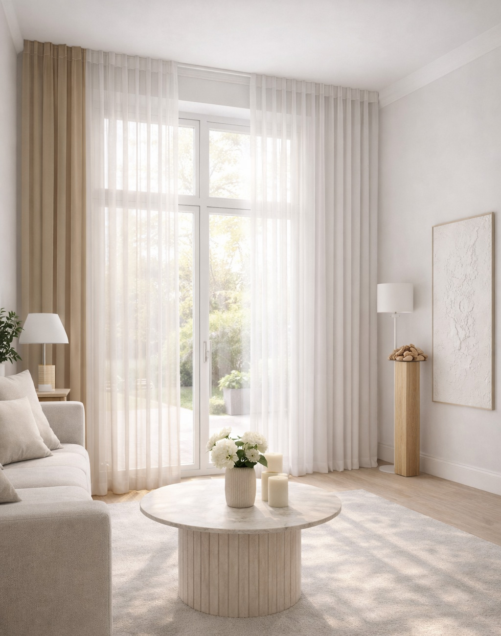 Dikey Tül Perde Model